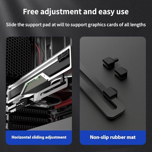 Soporte para Tarjeta Gráfica QINGFAN de Aluminio miniatura 3