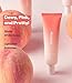 PEACH C Peach Glow Make Up Base - Hydrating, Moisturizing, Illuminating Pearl Make Up Base - Lightweight, Smudge-Proof & Pearly Shimmer Korean Makeup Primer Illuminating Face Cream (1.18 fl oz)