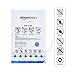 Amazon Basics Multiple Vacuum Compression Zipper Storage Bags for Space Saving and Travel with Hand Pump, 6-Pack (2 Jumbo, 2 Large, 2 Medium), Transparent