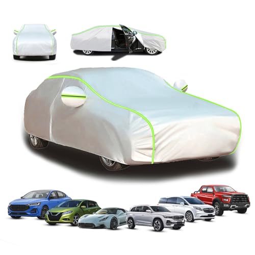 自動車ボディーカバー、車のカバー 適用 トヨタ ヤリスクロス 2021-2025, 防水防風防雪防塵屋 外,裏起毛 防塵雹対策、suv ボディ防風ロープ付き 耐強風、雨季の対応-scx4