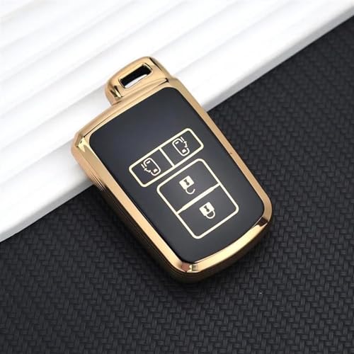 Funda para llave de coche Toyota de 4 botones carcasa para mandos Land Cruiser y RAV4 color1