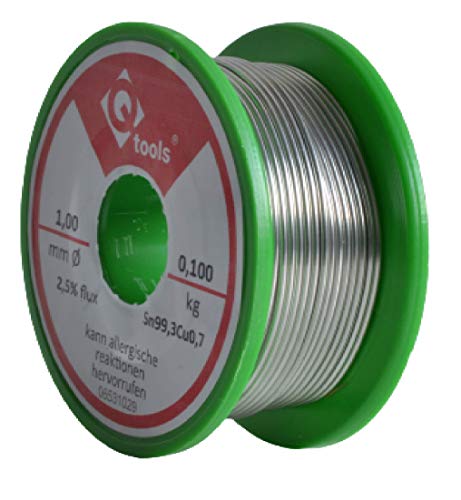 Lötzinn Q Tools 100g mit Flussmittel 1mm