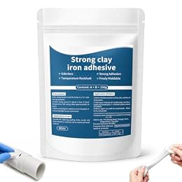 High-Strength Multi-Purpose Repair Clay, Strong Clay Iron Adhesive, High-Strength Multi-Purpose Repair Putty, All Purpose Pool 𝐂lay for Bonding Plastic Metal Ceramic Wood Tile Glass(100g-1Bag)