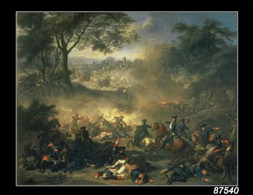 Peinture sur toile la Bataille de Poltava pour sublimer votre chambre à coucher