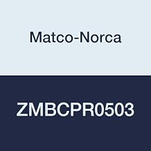 Matco-Norca ZMBCPR0503 Malleable Iron Reducing Coupling, 1" x 1/2", Black