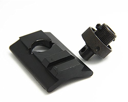 Weaver 48903 2Piece Base Set, Savage 110 LA/SA, Matte Black