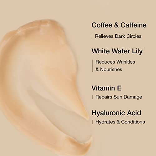 mCaffeine Coffee Under Eye Cream Gel for Dark Circles, Puffiness & Fine Lines | 94% Users Saw Reduced Dark Circles | With Cooling Massage Roller - Image 6
