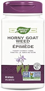 Nature's Way Horny Goat Weed / 60 Veg Caps, Grey