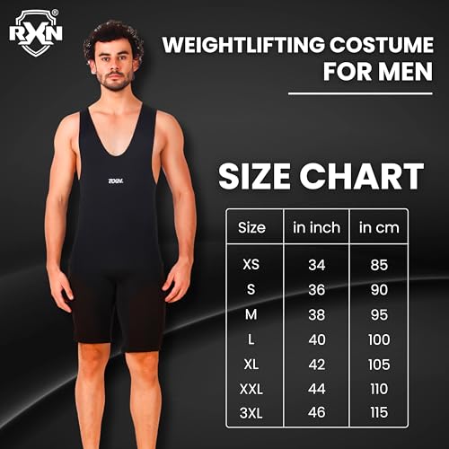 Image of RXN Men's Weightlifting Singlet for Training & Competition