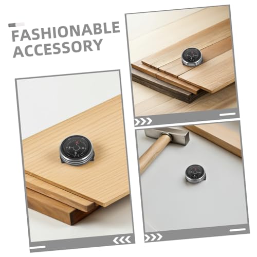 Brújula de pulsera desmontable 2 piezas para camping miniatura 7
