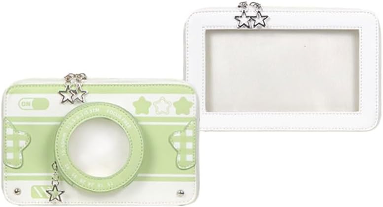 [Green Mountain WallHarara] Camera-Shaped Pain Bag, Clear Bag, Transparent