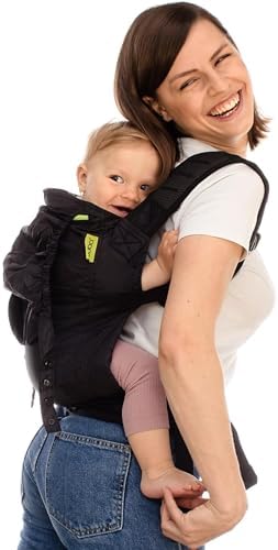 Boba Air Lightweight Toddler & Baby Carrier 15-45 lbs, Foldable, Black