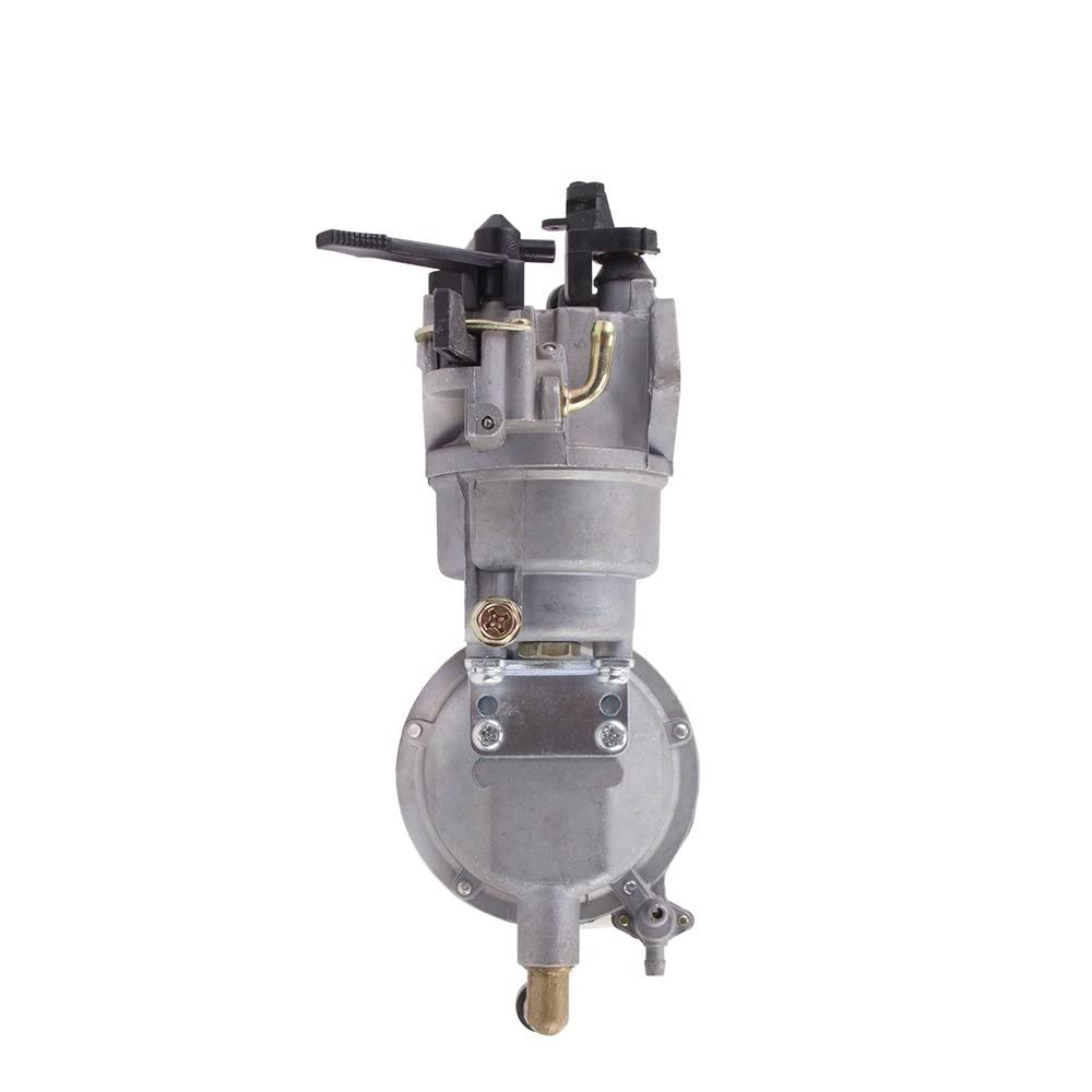 Montaje Carburador 5KW 188F 190F para LPG para Piezas Generador Bomba 13HP Carburador Combustible Dual Motor Agua Aceite Gas Doble Propósito para Kit Conversión NG Carburador
