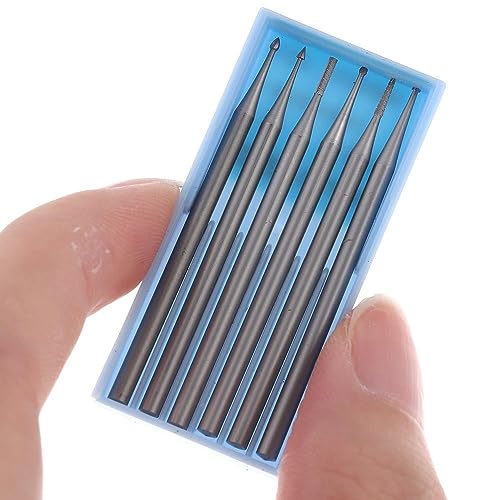 Set de 6 fresas de carburo 2.35mm para grabado miniatura 6