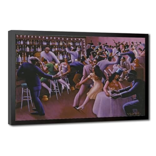 Toile Nightlife Archibald Motley - Décoration murale salon et cadre à suspendre moderne