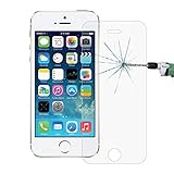100 PCS para el iPhone SE & 5s y 5C y 5 0.26mm 9H Dureza superficial 2.5D a prueba de explosiones de la pantalla de cristal templado de Cine