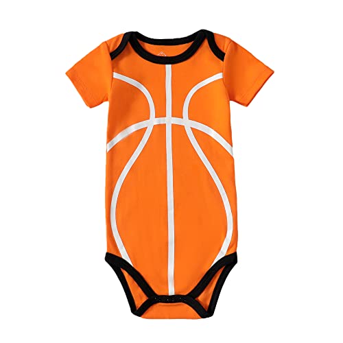 Image of Chichoo Infant Baby Football Baseball Soccer Sport Jersey Outfit Costume Bodysuit Interlock 195 Gsm 0-24 Months