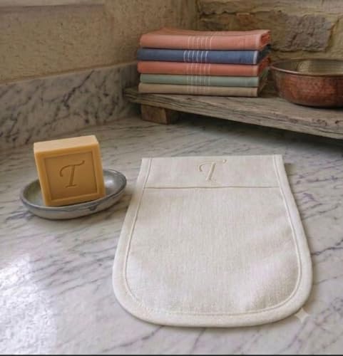 Turkish Exfoliating Bath Mitt & Bittim Soap Set, Traditional Hammam Body Scrub Glove with Natural Pistacia Oil Soap 150g. - Face, Body & Hair Cleansing, Deep Exfoliation & Refreshing Skincare Gift Set - Image 4