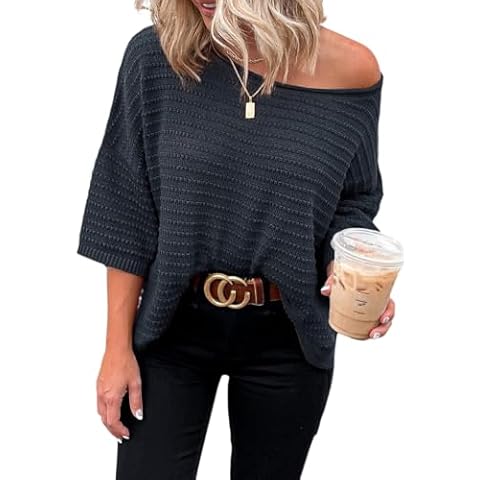 Pull Cuptacc Femme Ample Bleu Marine Cover