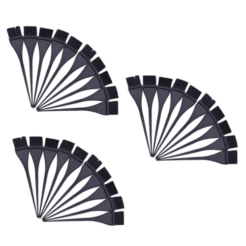 SOESFOUFU 3sets Professional Hair Tint Brush Hair Dye Applicator Coloring Kit Brush Bowl Diy Styling Tool 10pcs*3