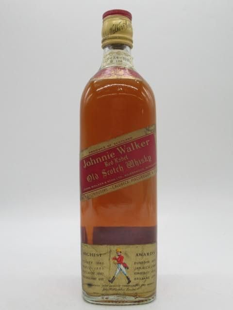 Amazon.co.jp: 【古酒】 ジョニーウォーカー 赤 特級表示 (Y1156) 正規