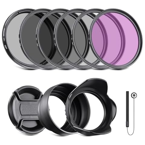 NEEWER 55mm ND Filter Kit and Accessories Cover