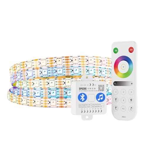 Tira LED RGB BTF-LIGHTING 16.4ft con Control Remoto miniatura 1