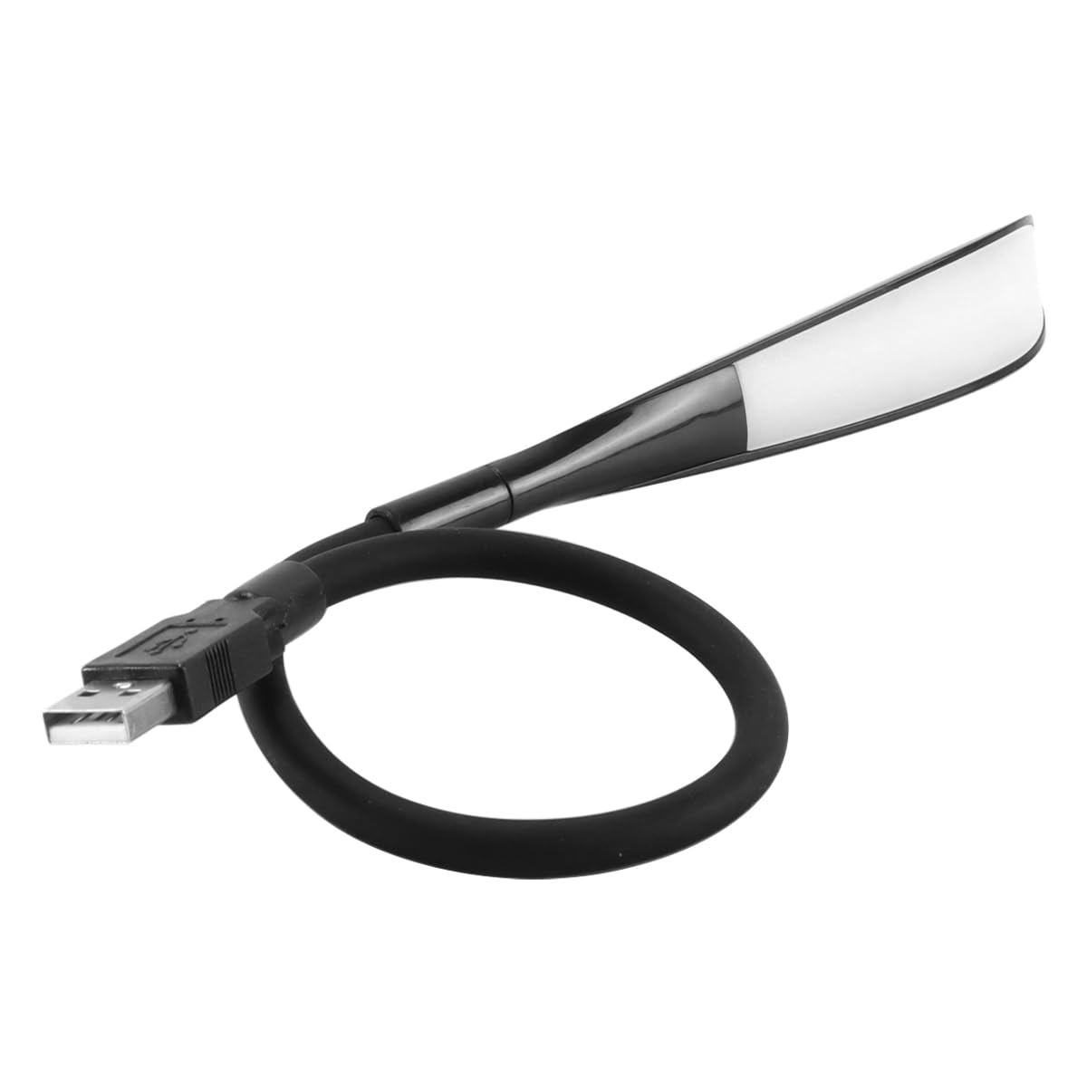 Dimmable USB Mini Reading Lamp, for Laptop, Flexible Keyboard Light for Computer, 3-Level Adjustable Brightness, USB Light, Black — view 2