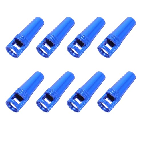 Cubiertas de válvula para bicicleta Luxshiny 8 piezas miniatura 1