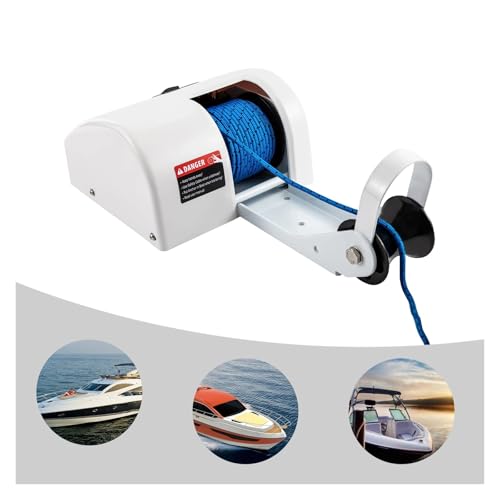 Cabrestante Eléctrico Ancla 12V con Control Remoto Inalámbrico miniatura 3
