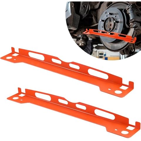 DaisyInner 2 Pcs Wheel Toe Alignment Tool Plate Automotive Wheel Alignment Provides Accurate Wheel Alignment Measurements Tool Toe Plates Fast Accurate Measurements for Car Truck SUV Vehicle (Orange) Cover