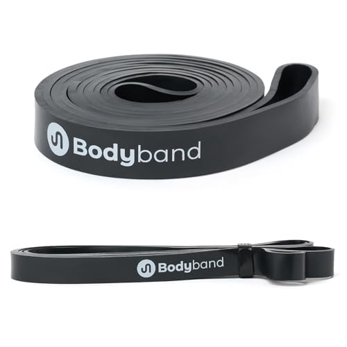 Image of Bodyband Heavy Resistance Band for Workout TPE Bands for Exercise & Stretching Pull Up Bands for Home, Gym for Men & Women Toning Resistance Band TPE