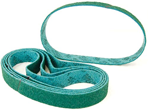 Bluerock Brand 30" X 1.5" Pack Of 5 Belts Nylon Fine Grit Non-Woven Sanding Abrasive Material Fits 40A And Metabo #TOP27