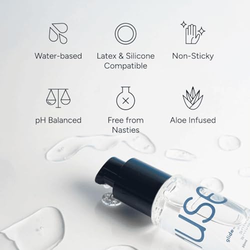 Image of MyMuse Pop Wand Massager with Glide Aloe Water Based Lube (50 ml)- Combo, Cordless Electric Machine, 10 Modes, Full Body Personal Mini Massage, USB Rechargeable, Waterproof, Perfect for Gifting, 150 Day's Warranty - Lemon Tart