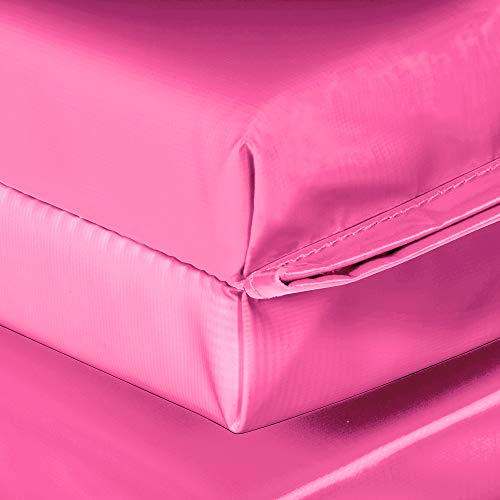 We Sell Mats 4 Ft X 6 Ft X 2 In Personal Fitness & Exercise Mat, Lightweight And Folds For Carrying, Pink #TOP7
