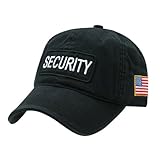 Rapid Dominance Genuine Dual Flag Raid Caps Baseball Hat (Adjustable , US SECURITY)