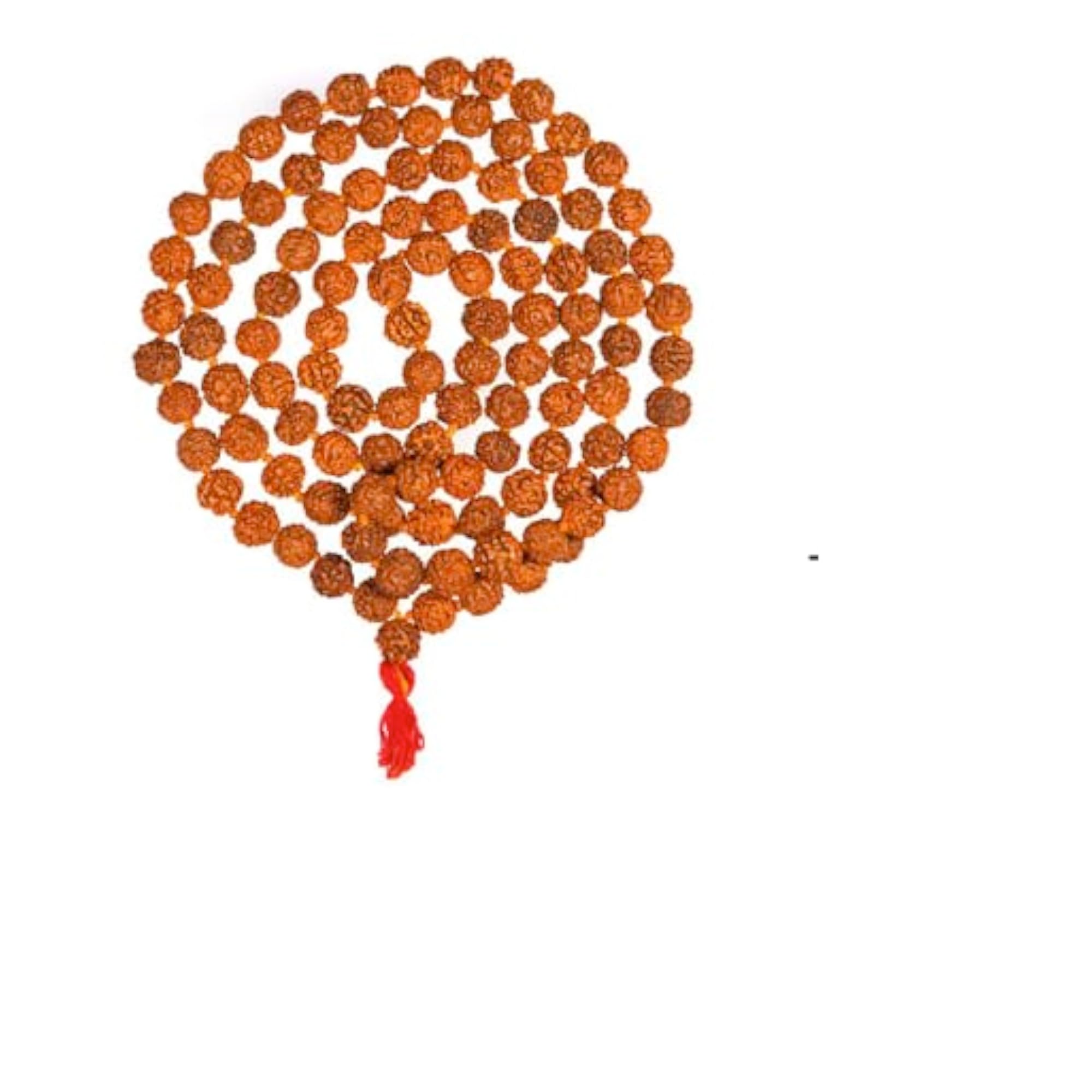 Nepali Five Faced Mala for Jaap, Natural Brown Beads