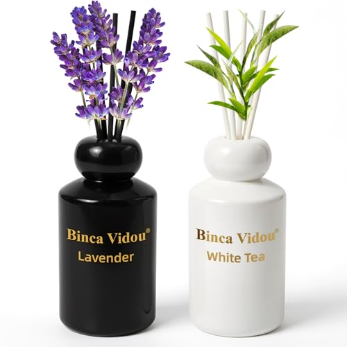 Set Difusores de Vela Lavanda y Té Blanco 3.38oz x 2 miniatura 1