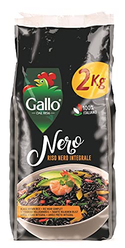 Riso Gallo Nero Riz Noir Complet, 2 kg