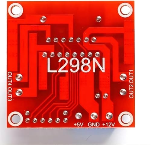 WWZMDiB 2 Pcs L298N Motor Driver Controller Board DC Dual H Bridge Module for Arduino Raspberry Pi Stepper Motor (2 Pcs, L298N) - Image 5