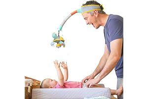 Diaper Changing Distraction Toys: DINGLE DANGLE 3-in-1 Diaper Changing Helper