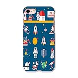 igcase iphone7 iphone アイフォーン 専用ハードケース スマホカバー カバー ケース pc ハードケース 013329 ロケット 宇宙 星