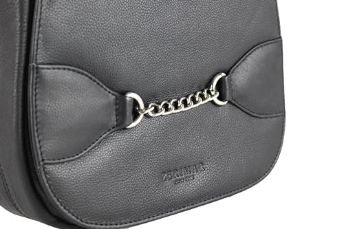 Bolso bandolera de cuero natural Zerimar con correa ajustable para hombro 5