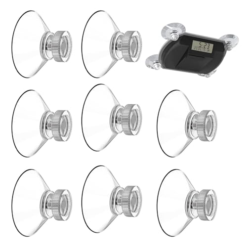 Amusingtao 8 unidades de ventosas reutilizables compatibles con disco de estacionamiento Needit Park Lite, resistentes al calor, fuerte fuerza de adhesión, almohadillas adhesivas de repuesto,