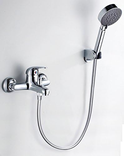LEEFE PVC Smooth Shower Hose Flexible Anti-Kink Handheld Shower Head Hose with Brass Connections 1.5M / 59 Inch