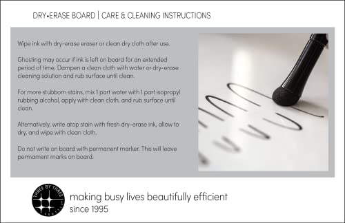 Three By Three Seattle 5.5 X 9 Inch To.do Dry Erase Board With Marker For Memos, Lists, And More In Office, Home, Classroom, And Event Spaces (White) #TOP4