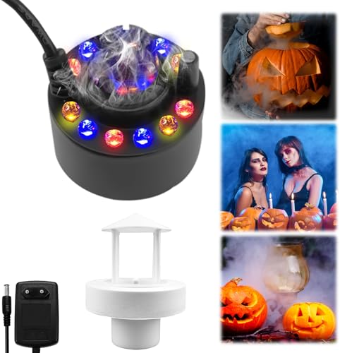 Nebulizzatore Ultrasuoni Con Luci LED - Macchina Per Nebbia Per Fontane, Stagni, Decorazioni