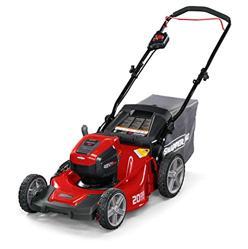 image for Snapper HD 48V MAX Cordless Electric 20-Inch Lawn Mower, Battery and C