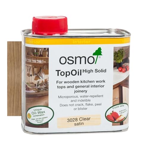 OSMO 3028 0 5 Liter Top Öl - Transparent Satin