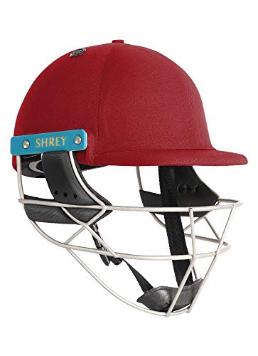 Image of Shrey Master Class Air 2.0 Stainless Steel Maroon Xs Cricket Helmet